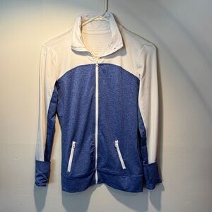 Aeropostale Cream Zip-Up Jacket